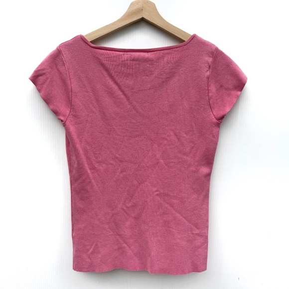 🆕 Alex Marie Short Sleeve Pink Tee Size medium NWT - Picture 6 of 6